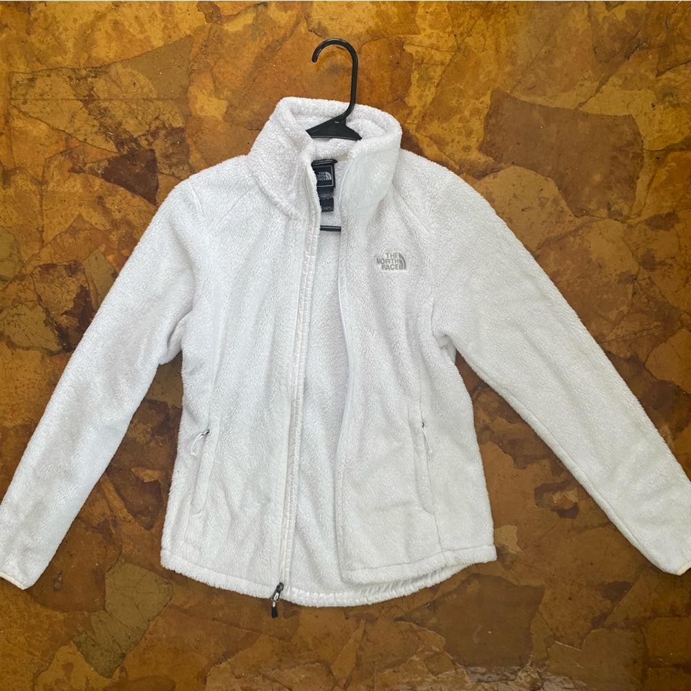 The North face fuzzy sweater size XS//TP
